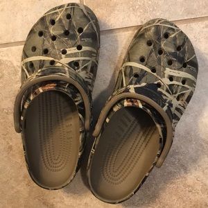 Camo Crocs